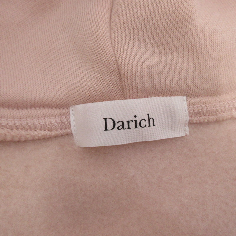 Darich | ダーリッチ DDロゴビジュージップパーカー パーカー 112531012 サイズ：F ピンク【姫路東店】