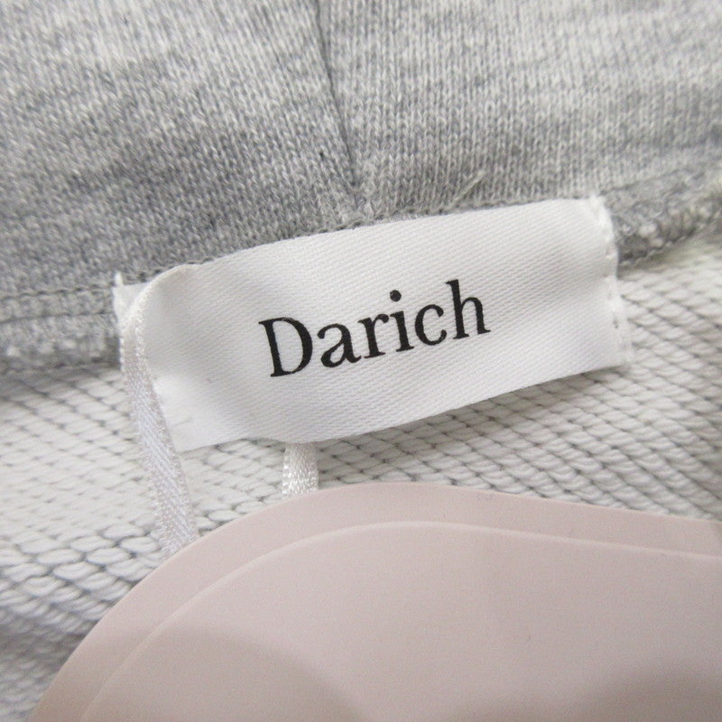 Darich | ダーリッチ レースアップリケロゴフーディ パーカー 112511037 グレー【姫路東店】