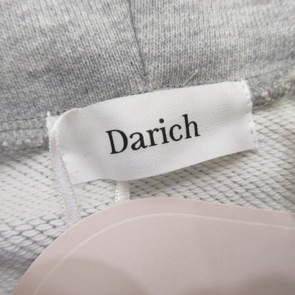 Darich | ダーリッチ レースアップリケロゴフーディ パーカー 112511037 グレー【姫路東店】