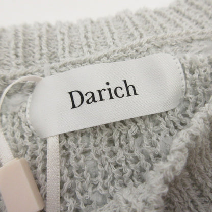 Darich | ダーリッチ DDロゴツイードニットプルオーバー セーター 112541022 グレー【姫路東店】