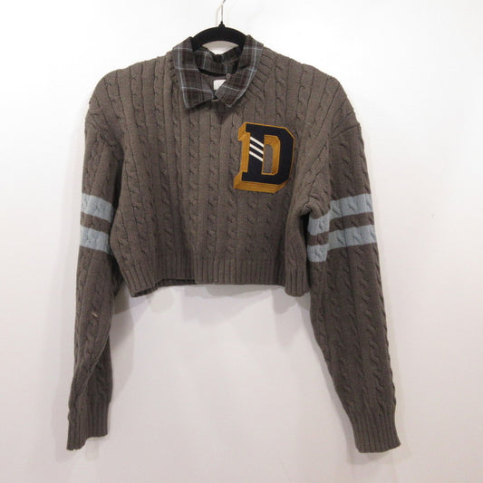 Darich | ダーリッチ カレッジワッペンショートニットトップス その他トップス 112531009 ｻｲｽﾞ:F グレー【姫路東店】