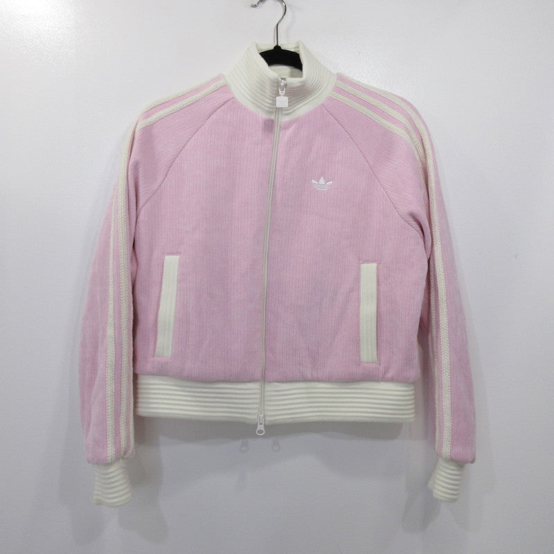 adidas Originals | アディダスオリジナルス ベロア ニット トラックトップ ジャージ KS7780 2025A/W ピンク サイズ：M【姫路東店】