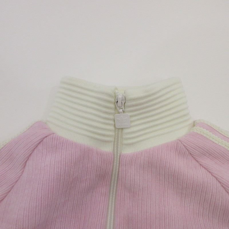 adidas Originals | アディダスオリジナルス ベロア ニット トラックトップ ジャージ KS7780 2025A/W ピンク サイズ：M【姫路東店】