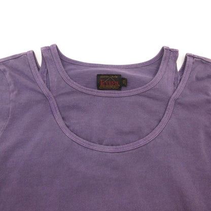 EVISU | エヴィス 長袖Ｔシャツ 2EAHTW5TL4061XXCT パープル サイズ：XS【姫路東店】