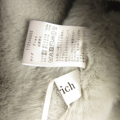 Darich | ダーリッチ ダブルファブリックフライトキャップ ニットキャップ 112546002 専売 グレー【姫路東店】