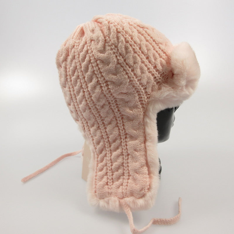 Darich | ダーリッチ ダブルファブリックフライトキャップ ニットキャップ 112546002 専売 ピンク【姫路東店】