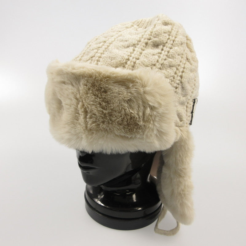 Darich | ダーリッチ ダブルファブリックフライトキャップ ニットキャップ 112546002 専売 アイボリー【姫路東店】