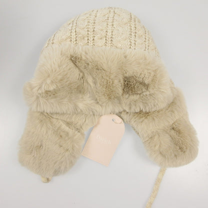 Darich | ダーリッチ ダブルファブリックフライトキャップ ニットキャップ 112546002 専売 アイボリー【姫路東店】