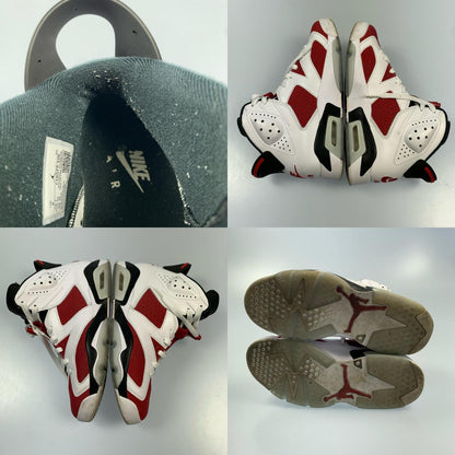 NIKE | ナイキ AIR JORDAN 6 RETRO CARMINE スニーカー CT8529-106 2021S/S サイズ:26.0cm レッド【姫路東店】