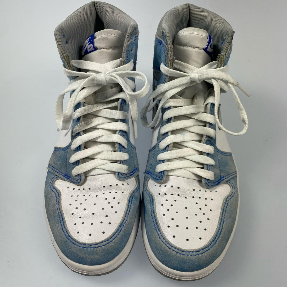 NIKE | ナイキ AIR JORDAN 1 RETRO HIGH OG スニーカー 555088-402 2021S/S サイズ:27.0cm ライトブルー【姫路東店】