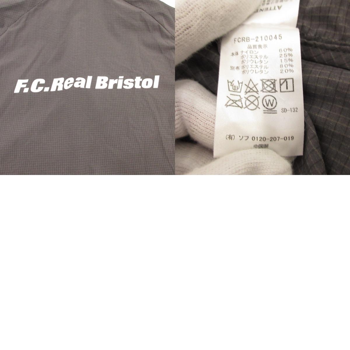FCRB | エフシーアールビー STRETCH LIGHT WEIGHT HOODED BLOUSON ナイロンジャケット FCRB-210045 グレー サイズ：M【姫路東店】
