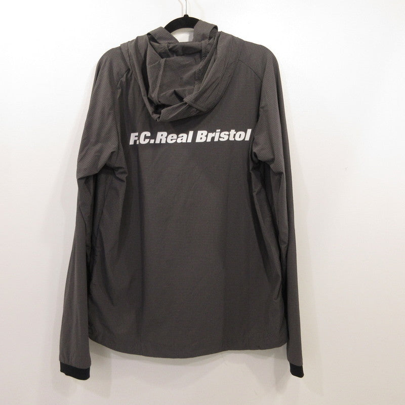 FCRB | エフシーアールビー STRETCH LIGHT WEIGHT HOODED BLOUSON ナイロンジャケット FCRB-210045 グレー サイズ：M【姫路東店】
