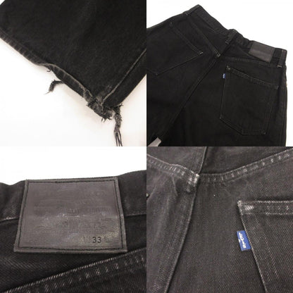 Levi's | リーバイス ワイドプリーツ CROP ブラック GRANITE MADE OF JAPAN デニムパンツ A9136-0000 ブラック サイズ：33【姫路東店】