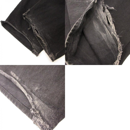 Levi's | リーバイス ワイドプリーツ CROP ブラック GRANITE MADE OF JAPAN デニムパンツ A9136-0000 ブラック サイズ：33【姫路東店】