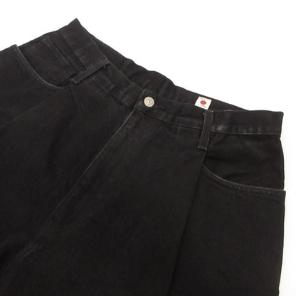 Levi's | リーバイス ワイドプリーツ CROP ブラック GRANITE MADE OF JAPAN デニムパンツ A9136-0000 ブラック サイズ：33【姫路東店】