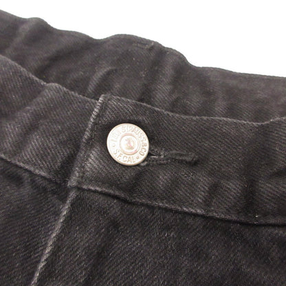 Levi's | リーバイス ワイドプリーツ CROP ブラック GRANITE MADE OF JAPAN デニムパンツ A9136-0000 ブラック サイズ：33【姫路東店】