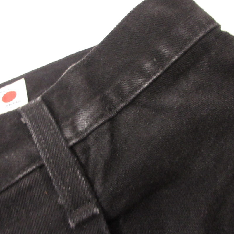 Levi's | リーバイス ワイドプリーツ CROP ブラック GRANITE MADE OF JAPAN デニムパンツ A9136-0000 ブラック サイズ：33【姫路東店】