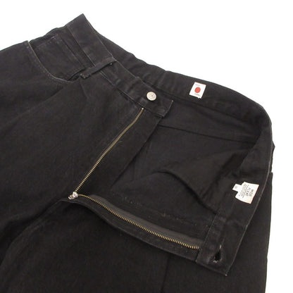 Levi's | リーバイス ワイドプリーツ CROP ブラック GRANITE MADE OF JAPAN デニムパンツ A9136-0000 ブラック サイズ：33【姫路東店】