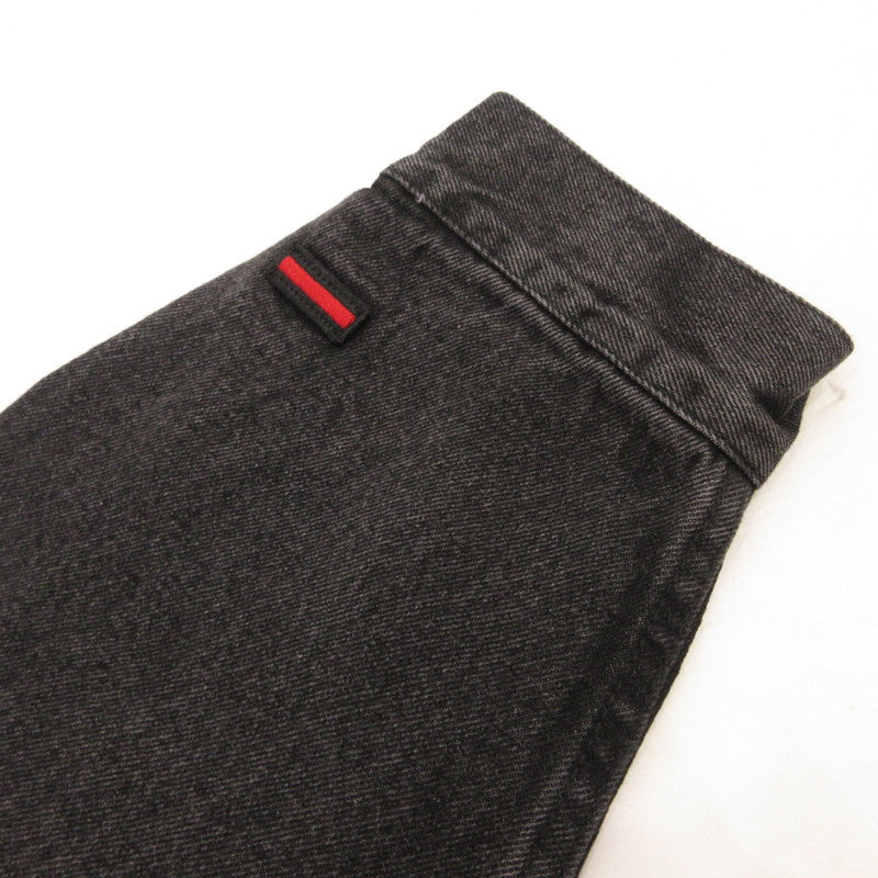 FUBU フブ STUDS DENIM JACKET デニム FAM-52309 ブラック サイズ：L【姫路東店】