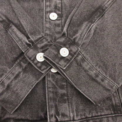 FUBU フブ STUDS DENIM JACKET デニム FAM-52309 ブラック サイズ：L【姫路東店】