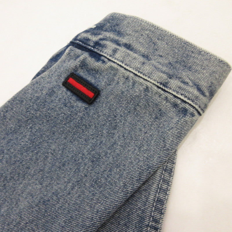 FUBU フブ STUDS DENIM JACKET デニム FAM-52309 ライトブルー サイズ：L【姫路東店】