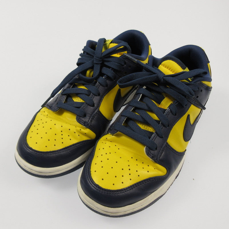 NIKE | ナイキ DUNK LOW RETRO MICHIGAN スニーカー DD1391-700 2021S/S サイズ:26.0cm ネイビー【姫路東店】