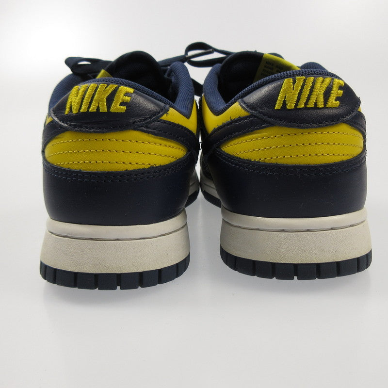 NIKE | ナイキ DUNK LOW RETRO MICHIGAN スニーカー DD1391-700 2021S/S サイズ:26.0cm ネイビー【姫路東店】