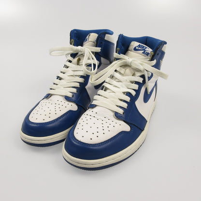 NIKE | ナイキ AIR JORDAN 1 RETRO HIGH OG STORM BLUE スニーカー 555088-127 ブルー 26.5cm【姫路東店】