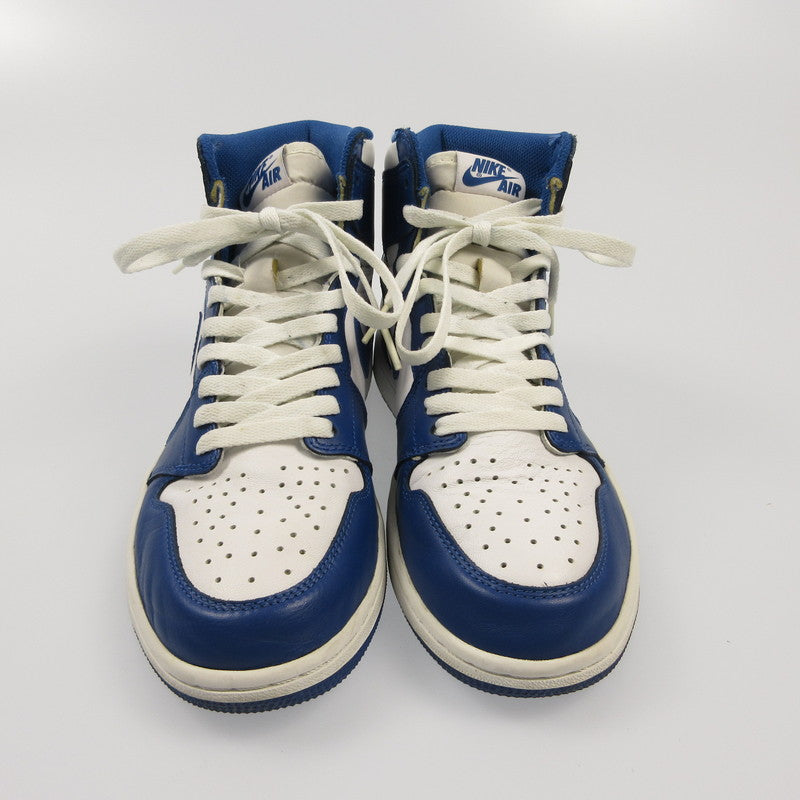 NIKE | ナイキ AIR JORDAN 1 RETRO HIGH OG STORM BLUE スニーカー 555088-127 ブルー 26.5cm【姫路東店】
