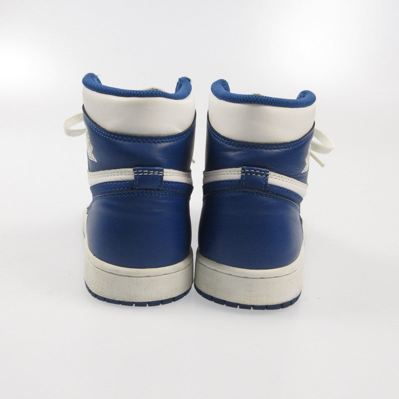 NIKE | ナイキ AIR JORDAN 1 RETRO HIGH OG STORM BLUE スニーカー 555088-127 ブルー 26.5cm【姫路東店】