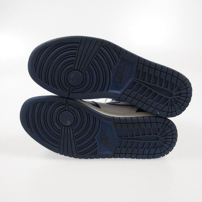 NIKE | ナイキ AIR JORDAN 1 RETRO HIGH OG STORM BLUE スニーカー 555088-127 ブルー 26.5cm【姫路東店】