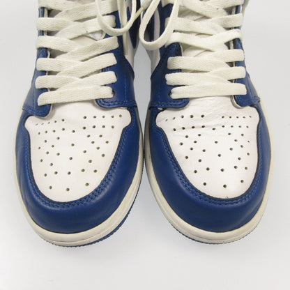 NIKE | ナイキ AIR JORDAN 1 RETRO HIGH OG STORM BLUE スニーカー 555088-127 ブルー 26.5cm【姫路東店】