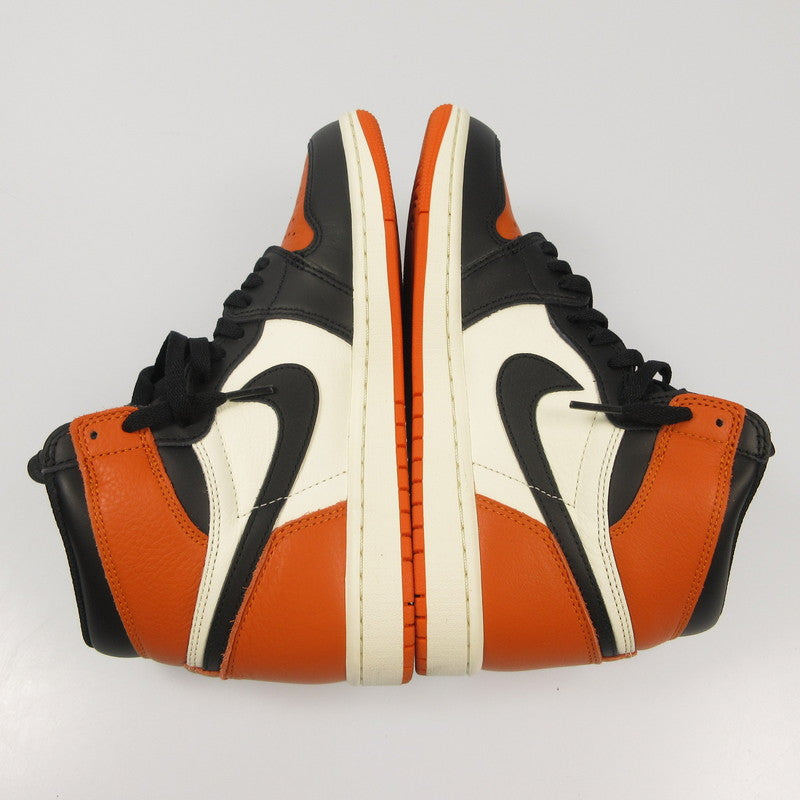 NIKE | ナイキ AIR JORDAN 1 OG SHATTERED BACKBOARD スニーカー DZ5485-008 オレンジ 26cm【姫路東店】