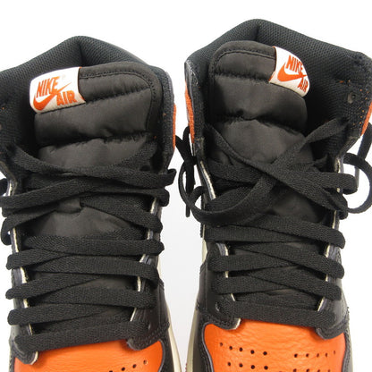 NIKE | ナイキ AIR JORDAN 1 OG SHATTERED BACKBOARD スニーカー DZ5485-008 オレンジ 26cm【姫路東店】