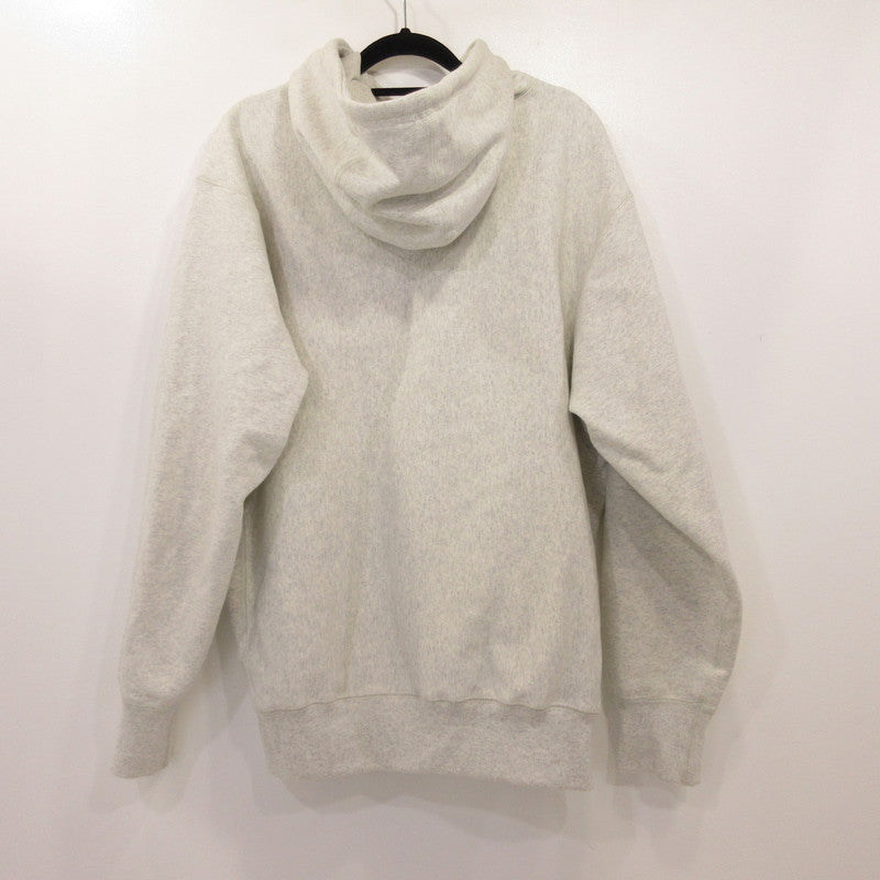 FTC | エフティーシー SCRIPT LOGO PULLOVER HOODY パーカー グレー サイズ：L【姫路東店】