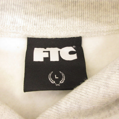 FTC | エフティーシー SCRIPT LOGO PULLOVER HOODY パーカー グレー サイズ：L【姫路東店】