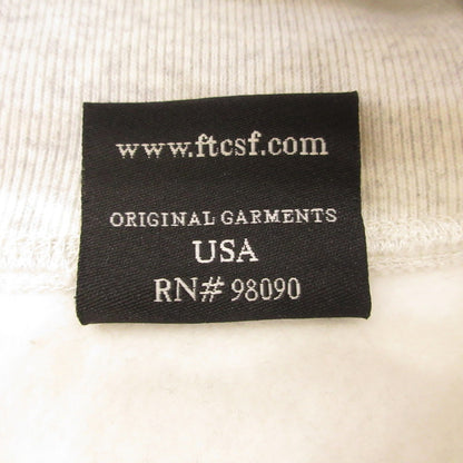 FTC | エフティーシー SCRIPT LOGO PULLOVER HOODY パーカー グレー サイズ：L【姫路東店】