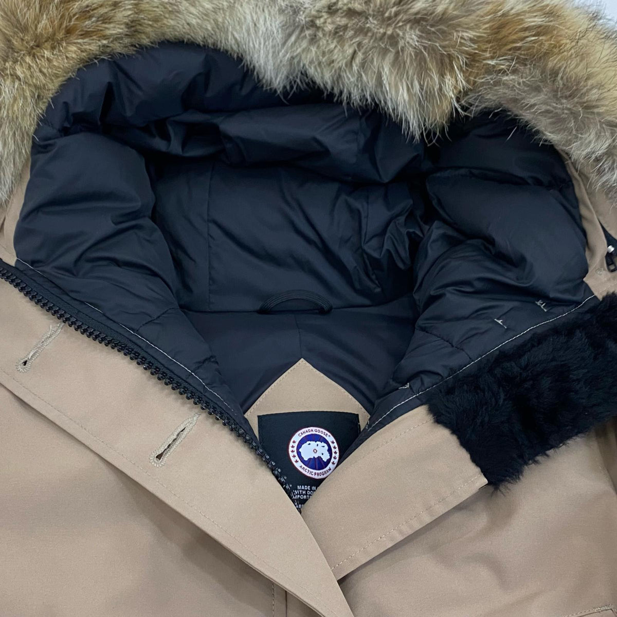 CANADA GOOSE | カナダグース BRONTE PARKA ダウンジャケット 2603JL 国内正規品 ベージュ サイズ：S【姫路東店】