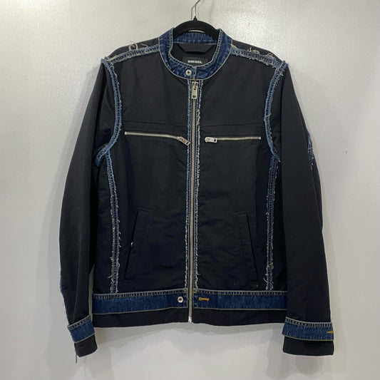 DIESEL | ディーゼル J-FONT ブルゾン 00SDMD 2018S/S ブラック サイズ：L【姫路東店】