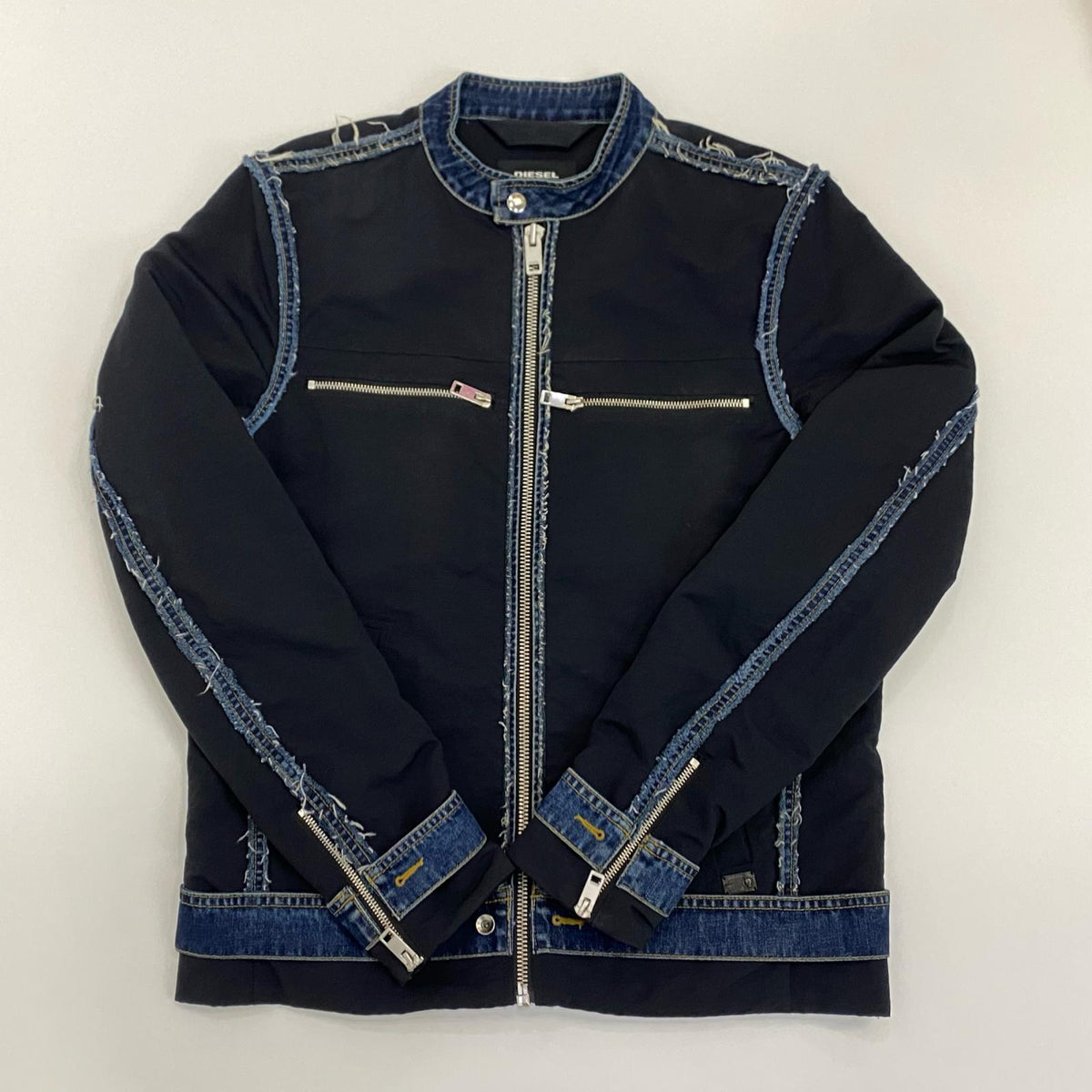DIESEL | ディーゼル J-FONT ブルゾン 00SDMD 2018S/S ブラック サイズ：L【姫路東店】