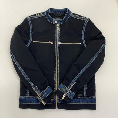 DIESEL | ディーゼル J-FONT ブルゾン 00SDMD 2018S/S ブラック サイズ：L【姫路東店】