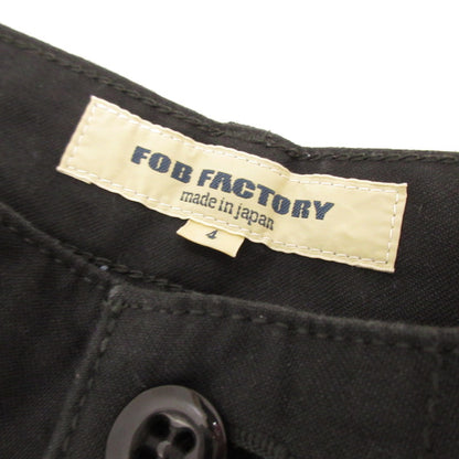 F.O.B FACTORY | エフオービーファクトリー BAKER PANTS パンツ F0431 ブラック サイズ：4【姫路東店】