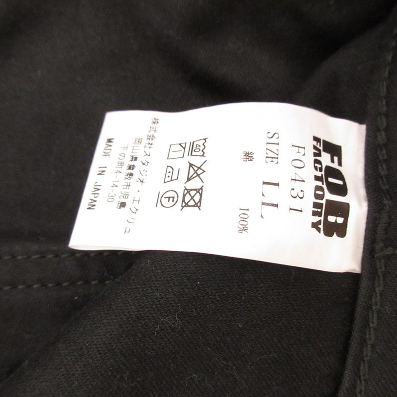 F.O.B FACTORY | エフオービーファクトリー BAKER PANTS パンツ F0431 ブラック サイズ：4【姫路東店】