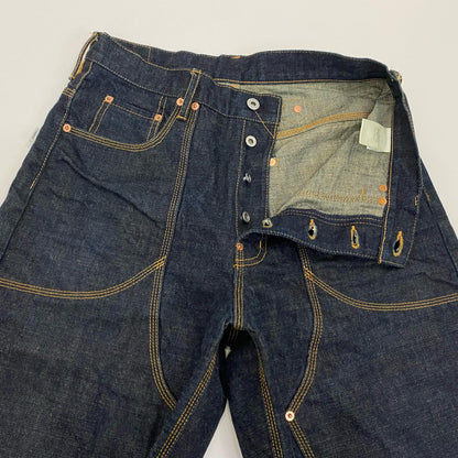 SUGARHILL | シュガーヒル CLASSIC DOUBLE KNEE DENIM PANTS デニムパンツ CLASS003 W:34 ネイビー【姫路東店】