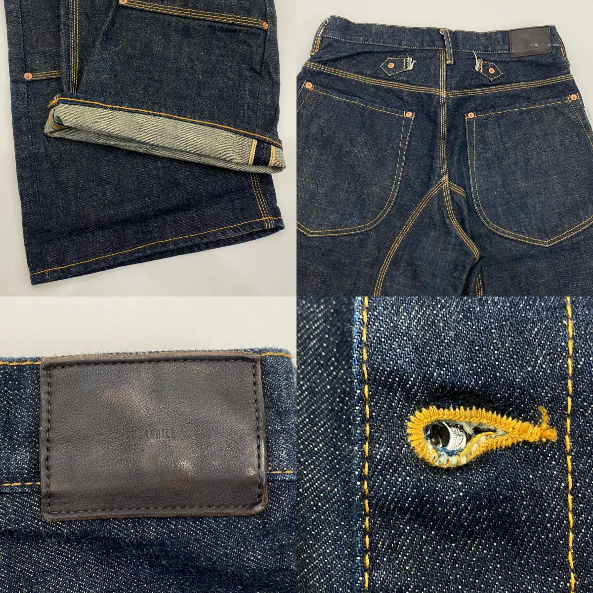 SUGARHILL | シュガーヒル CLASSIC DOUBLE KNEE DENIM PANTS デニムパンツ CLASS003 W:34 ネイビー【姫路東店】