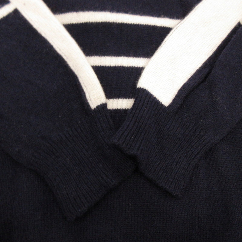MUTA MARINE | ムータマリン BORDER WAVE セーター MMJC-443063 ネイビー サイズ：4【姫路東店】