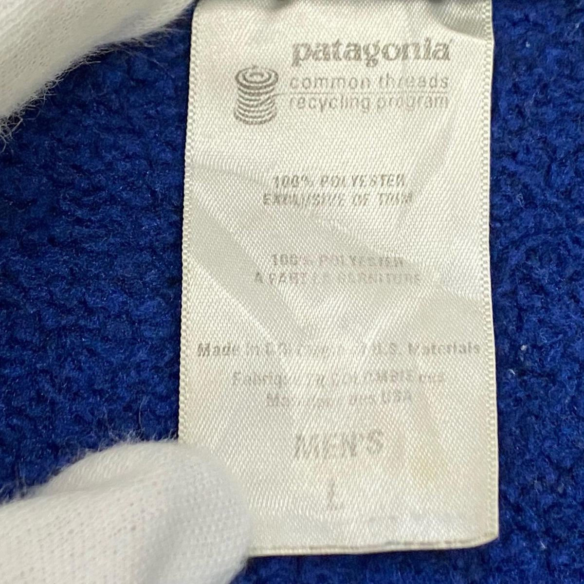 patagonia | パタゴニア シンチラスナップT その他トップス 25450 00s フリース ネイビー サイズ：L【姫路東店】