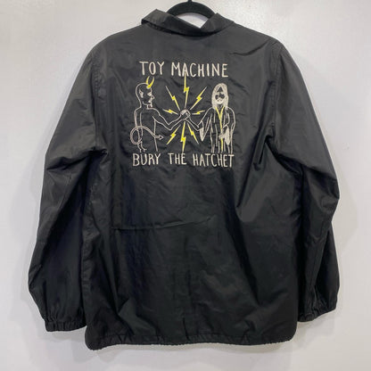 TOY MACHINE | トイマシーン Bury The Hatchet EMB Coach JKT その他アウター TMPBJK8 ブラック サイズ：M【姫路東店】