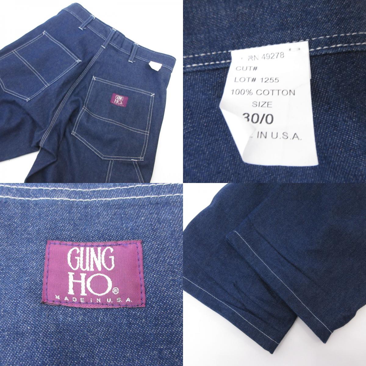 GUNG HO. | ガンホー STAN RAY PAINTER PANTS パンツ 1255 ｻｲｽﾞ:W:30 ネイビー【姫路東店】