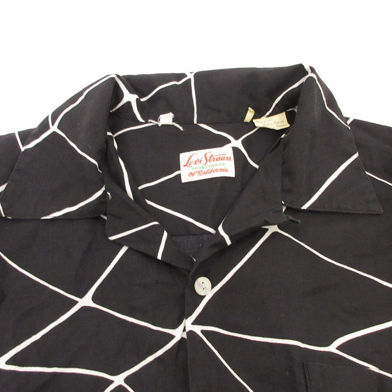 Levi's VintageClothing | リーバイスヴィンテージクロージング 半袖シャツ 18862-0000 ブラック サイズ：S【姫路東店】